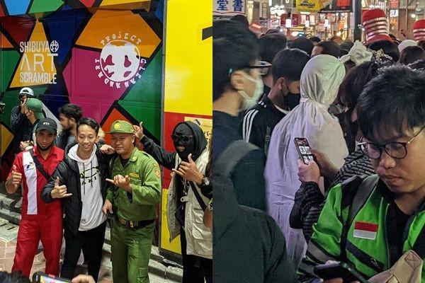 10 Potret Orang Indonesia Cosplay Halloween di Jepang, Kostum Melokal