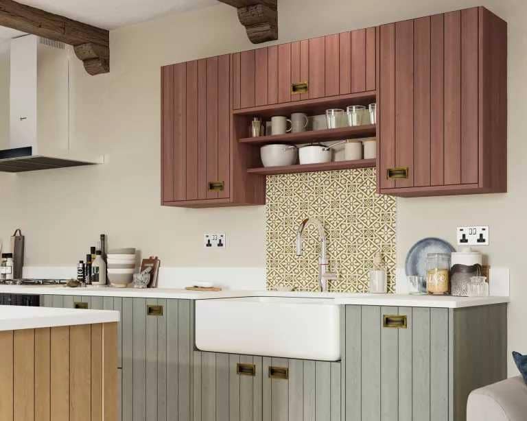9 Ide Desain Dapur Warna Pastel dengan Dekoras Kekinian
