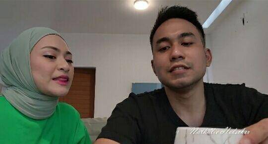 Nathalie Holscher dan mantan kekasih (youtube.com/Nathalie Holscher)