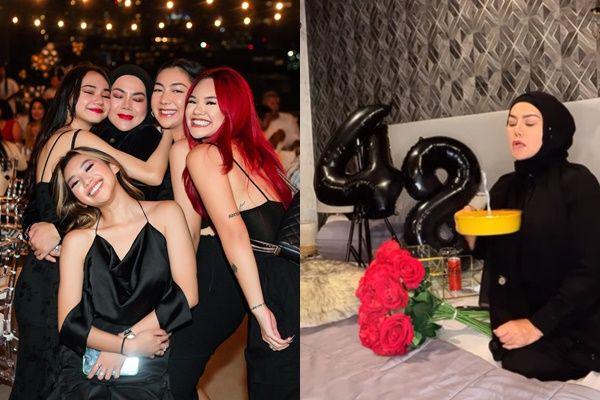 10 Potret Kejutan Ulang Tahun ke-48 Sarita Abdul Mukti, Glamor!