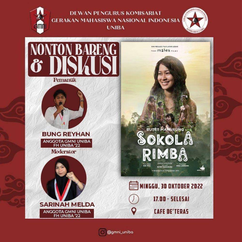 Nobardis Sokola Rimba Kesekertariatan Uniba (dok. Istimewa)