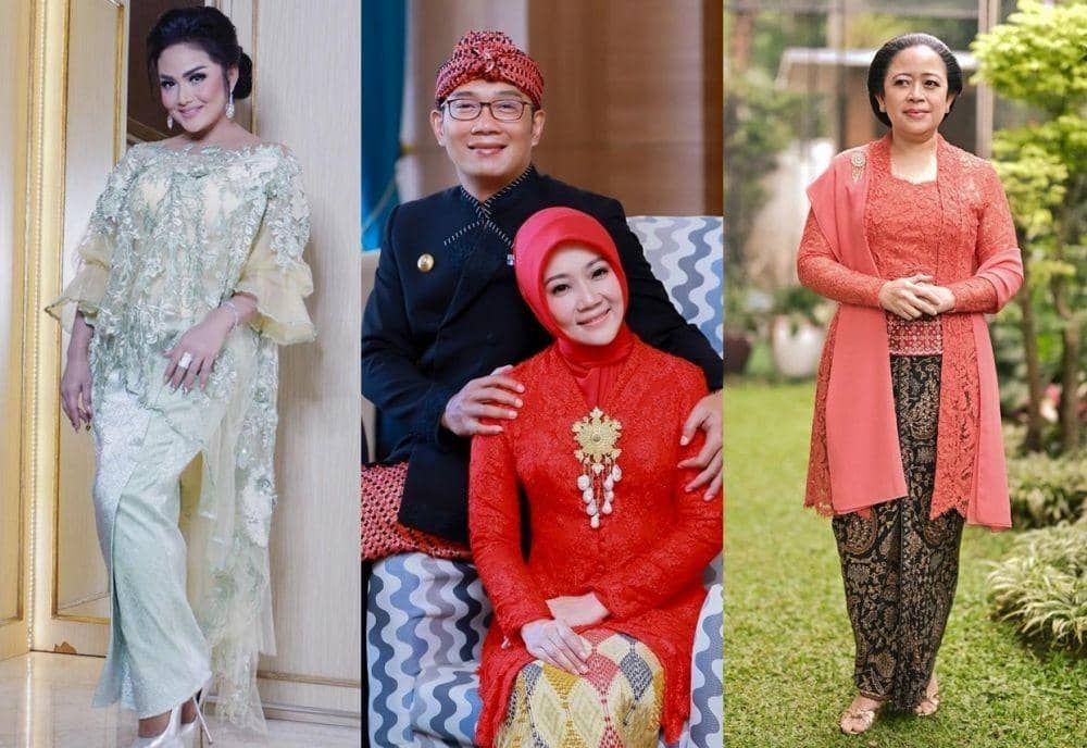 9 Gaya Kebaya Pejabat Rancangan Didiet Maulana, Bikin Terpincut!