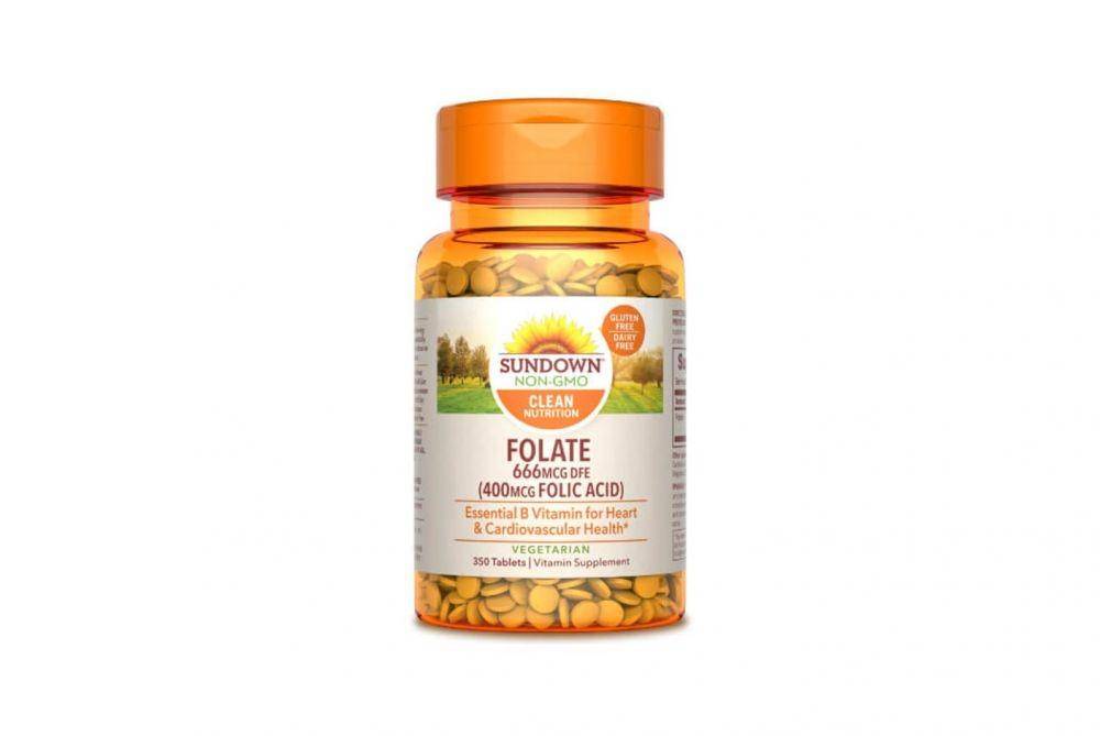 ilustrasi Sundown Folate Acid (sundownnutritions.com)
