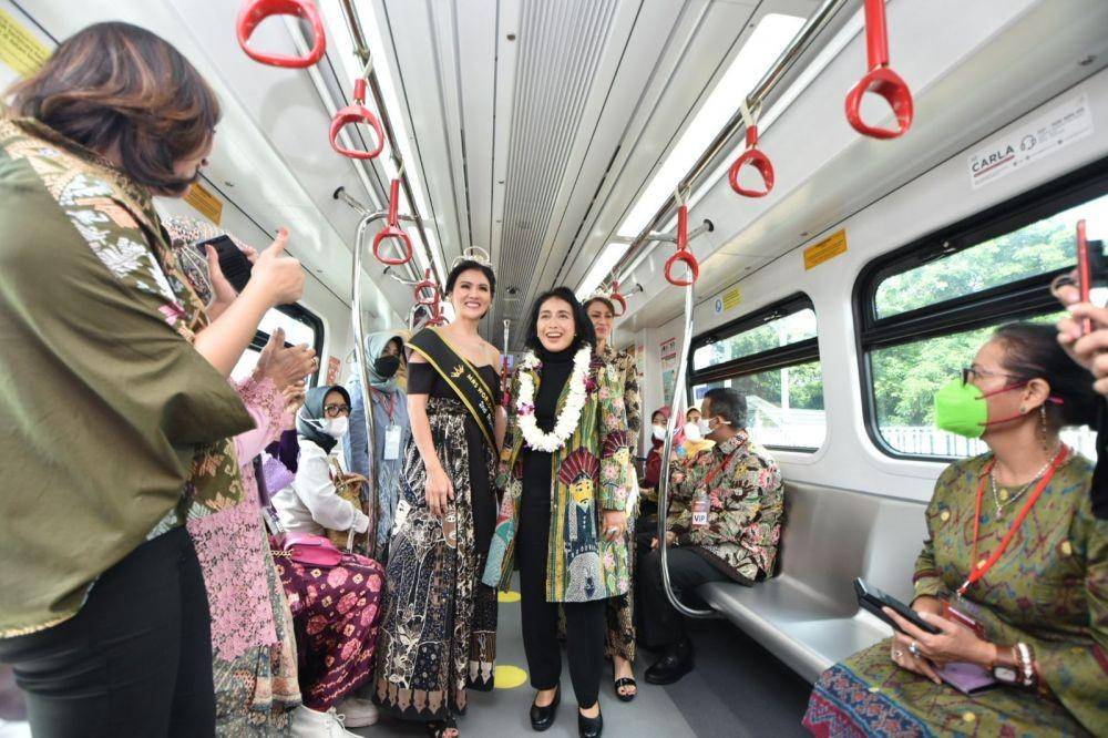 Menteri Pemberdayaan Perempuan dan Perlindungan Anak (PPPA), Bintang Puspayoga menghadiri kegiatan bertajuk “Perempuan Berdaya, Perempuan Berbudaya, Indonesia Maju”. pada Minggu (30/10/2022). (dok. KemenPPPA)
