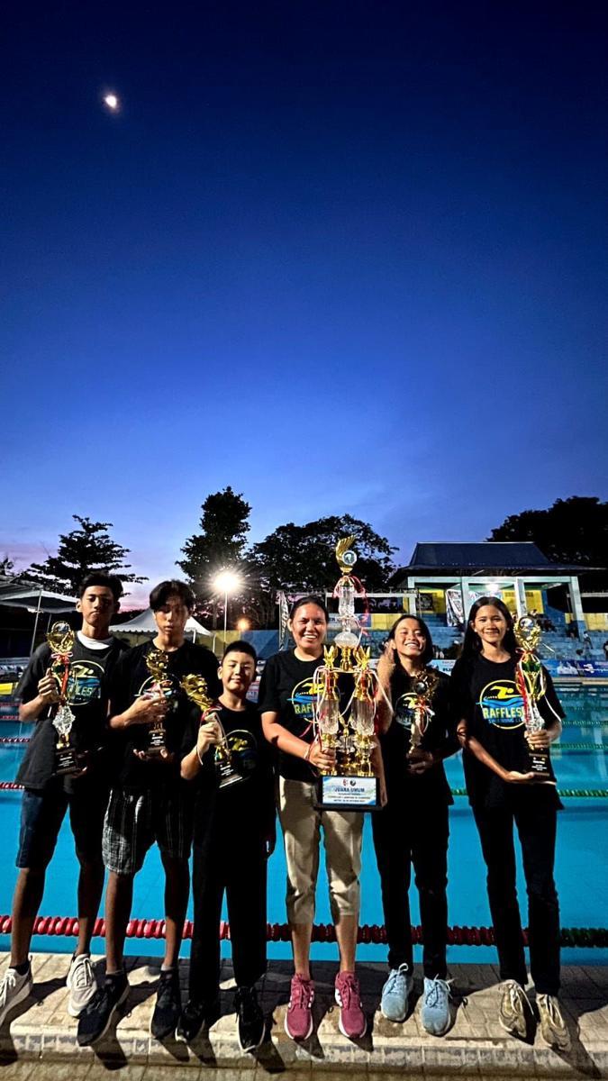 Perkumpulan Renang Rafflesia Swimming Club (RSC) Bandar Lampung kembali mengukir prestasi di tingkat Sumatra. (Dok. RSC).