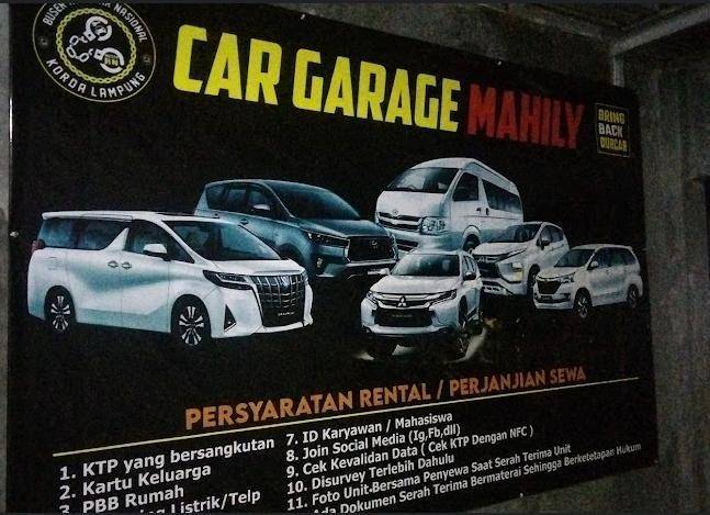 Mahily Rentcar. (Instagram/mahily_rentcar)