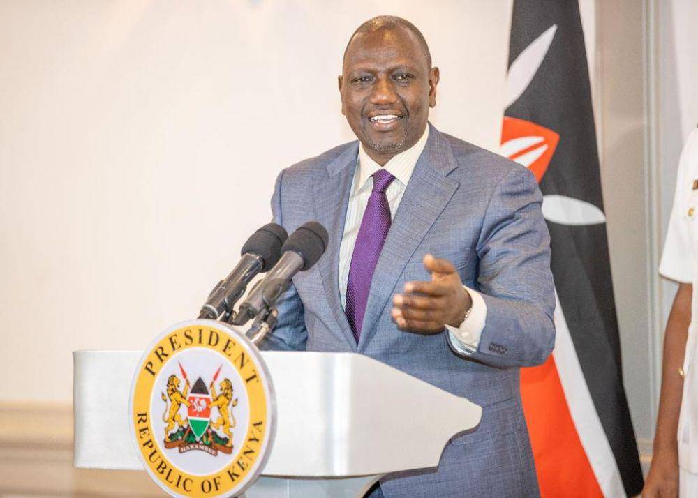 Presiden Kenya William Ruto. (Twitter.com/William Samoei Ruto, PhD)