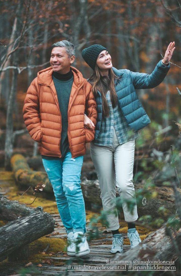 potret Luna Maya dan Gading Marten di Jepang (instagram.com/gadiiing)