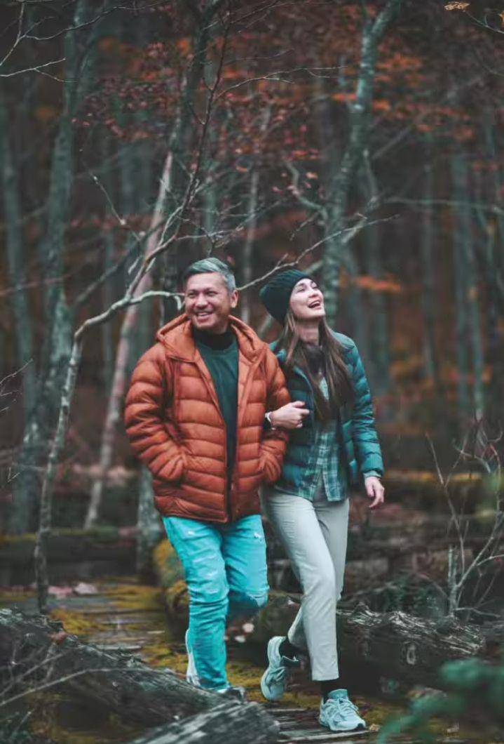 potret Luna Maya dan Gading Marten di Jepang (instagram.com/gadiiing)
