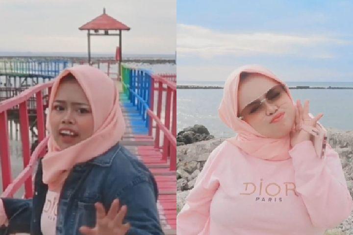 Lepas Penat, 10 Potret Keseruan Kekeyi Healing ke Pantai Kutang