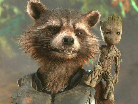 Rocket Raccoon dan Groot. (dok. Marvel/I Am Groot)