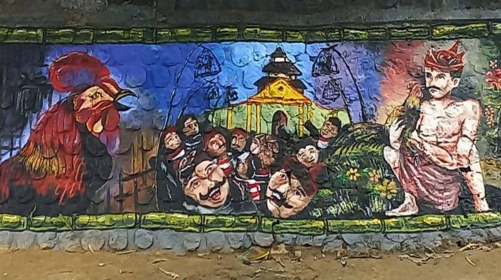 2 Seniman Yogyakarta Ambil Bagian Warnai Kota Sumenep