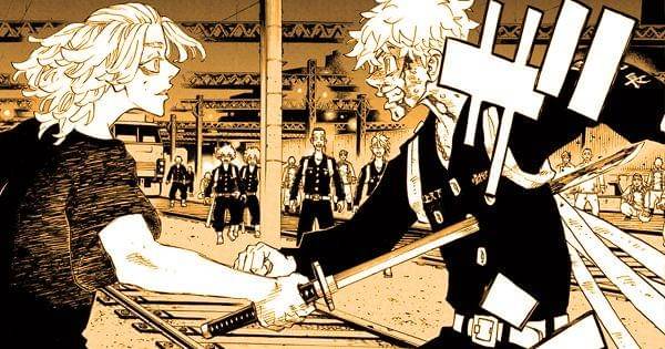 Mikey menusuk Takemichi ( Dok. Kodansha / Tokyo Revengers )