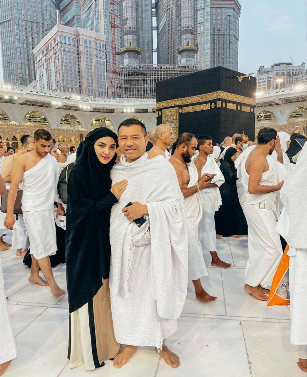potret perjalanan umrah Ashanty dan Anang (instagram.com/ashanty_ash)