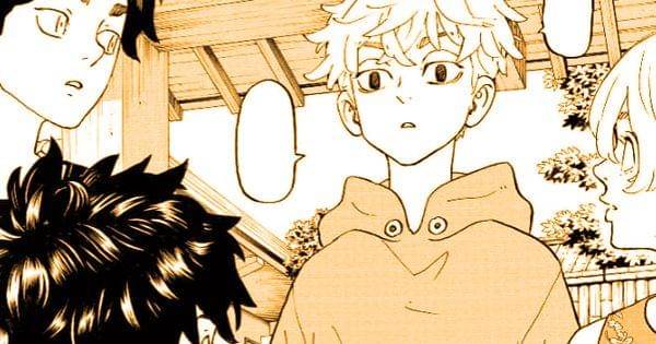 Mikey kecil mengenali Takemichi yang dari masa depan ( Dok. Kodansha / Tokyo Revengers )