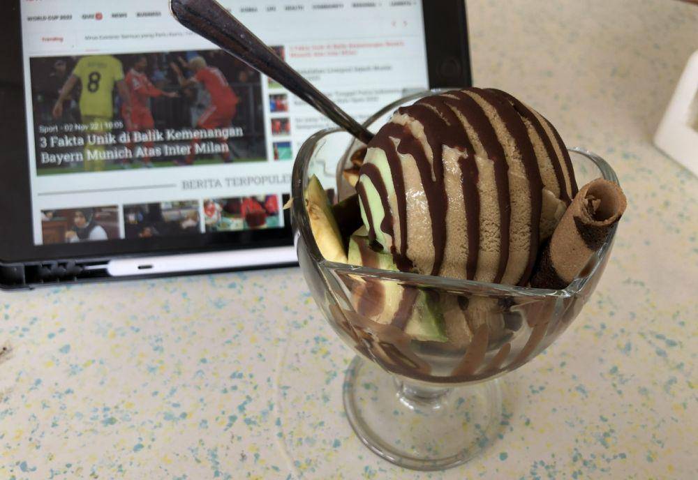 Avocadocano, salah satu hidangan kedai Zangrandi (Dok. Pribadi/ Dewa Putu Ardita)