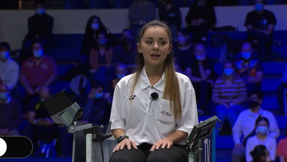 Profil Chrysanthi Larou, Wasit Badminton yang Mirip Ariana Grande