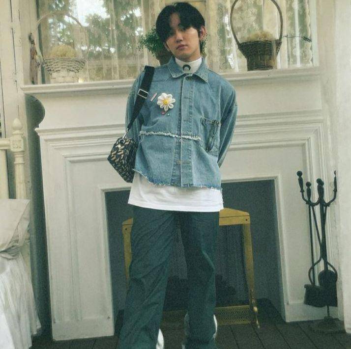 OOTD ala Mashiho TREASURE (instagram.com/mashiho.ygtreasure)
