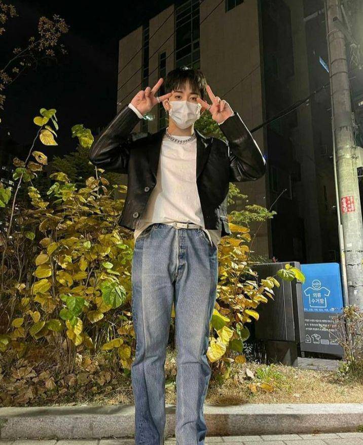 OOTD ala Mashiho TREASURE (instagram.com/mashiho.ygtreasure)