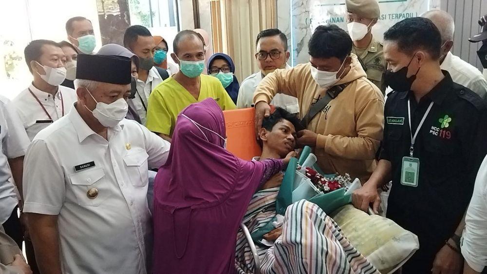 Satu Bulan Dirawat, Satu Pasien Tragedi Kanjuruhan Boleh Pulang