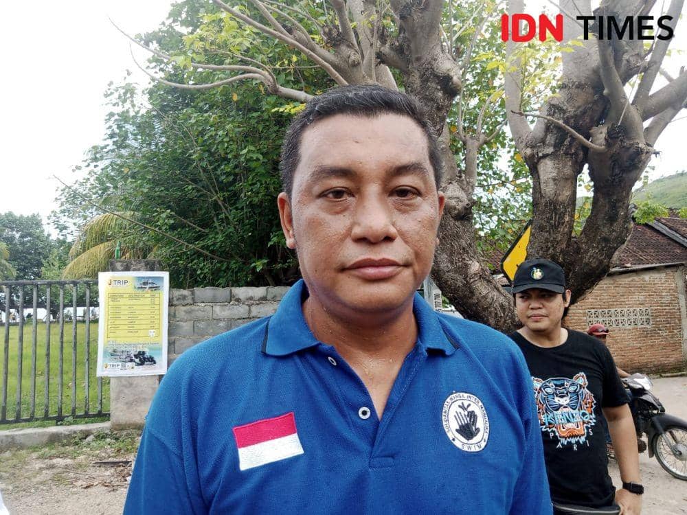 Humas MHA Lalu Alamin. (IDN Times/Muhammad Nasir)