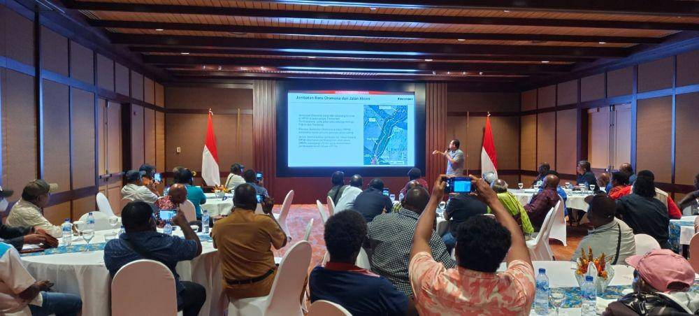 Lemasa dan lemasko dalam suatu pertemuan dengan freeport, IDN Times/ Ricky Lodar