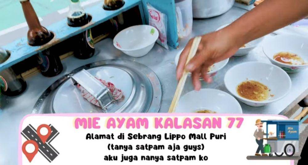 Jessica Jane makan makanan kaki lima (youtube.com/Jessica Jane)