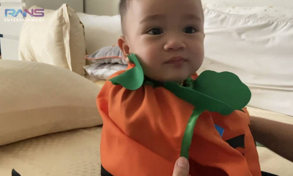 momen di balik pemotretan Rayyanza rayakan Halloween (youtube.com/RANS Entertainment)