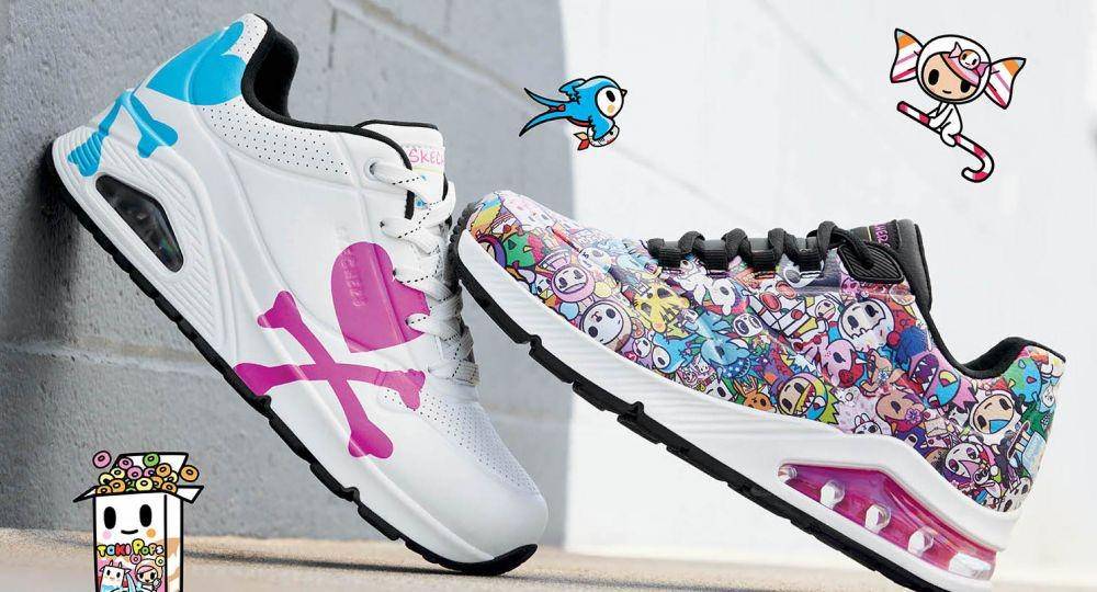 Koleksi sepatu Skechers x tokidoki (Dok.Skechers)