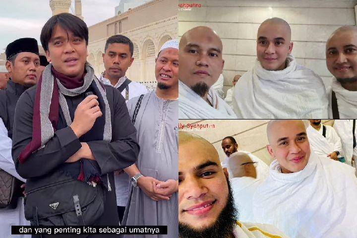 potret perjalanan umrah Billy Syahputra (youtube.com/Billy Syahputra)