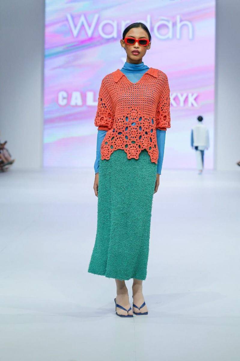 koleksi WardahRunway di JFW 2023 (publicity.gettyimages.com/jakarta-fashion-week)