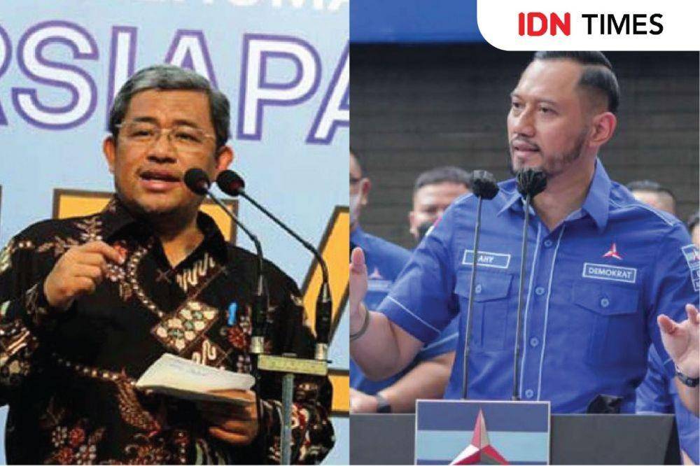 Ahmad Heryawan (Aher) dan Agus Harimurti Yudhoyono (AHY) (IDN Times/Aditya)