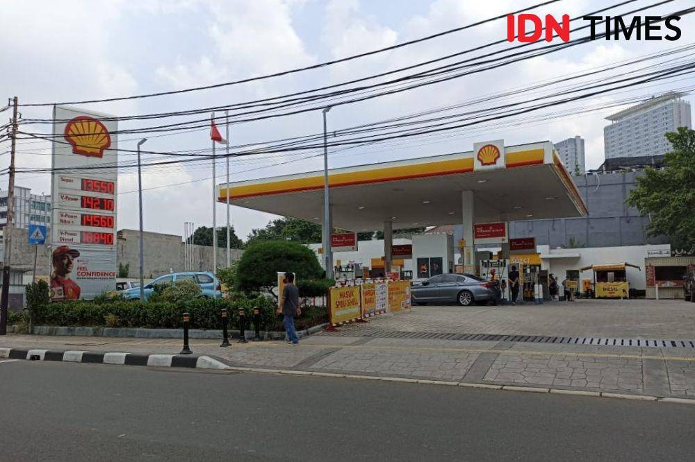 SPBU Shell di Jalan Soeroso (IDN Times/Trio Hamdani)