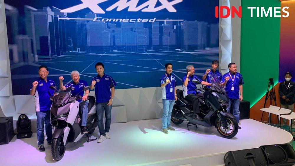 Yamaha XMAX Connected Meluncur di IMOS 2022, Harga Rp66 Juta