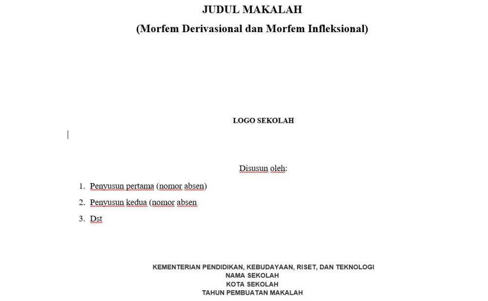 contoh sampul makalah (IDN Times/Dinda Trisnaning Ramadhani)