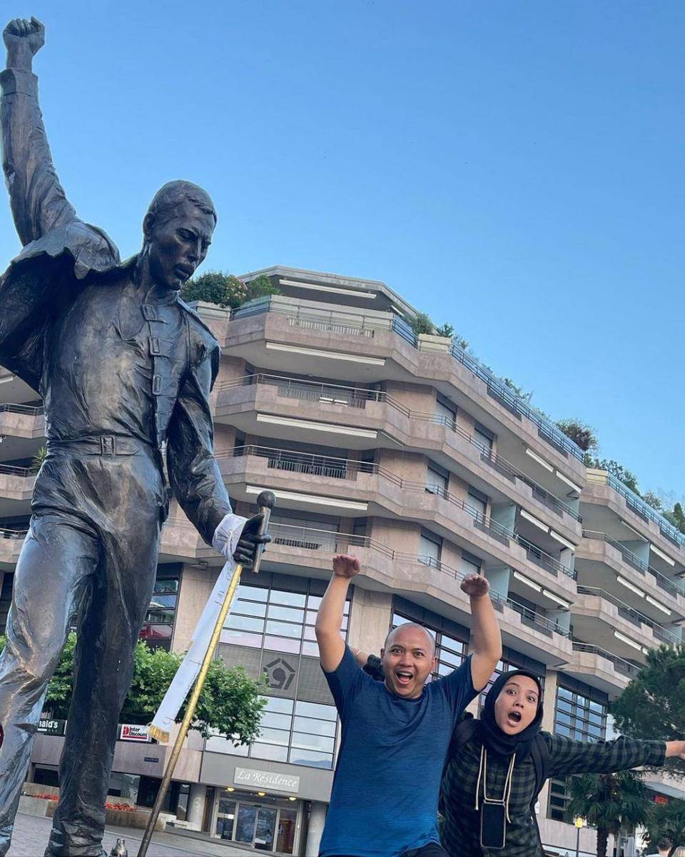 Reza Aditya dan istri (instagram.com/rezaditya17)