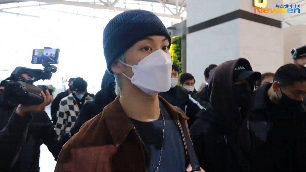 NCT 127 di Bandara Incheon untuk terbang ke Indonesia (YouTube.com/ 뉴스엔·NewsenTV·KOREA Entertainment news /)