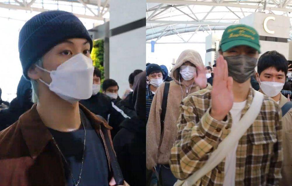 NCT 127 di Bandara Incheon untuk terbang ke Indonesia (YouTube.com/ 뉴스엔·NewsenTV·KOREA Entertainment news /)