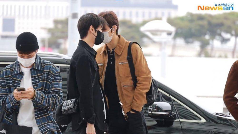 NCT 127 di Bandara Incheon untuk terbang ke Indonesia (YouTube.com/ 뉴스엔·NewsenTV·KOREA Entertainment news /)