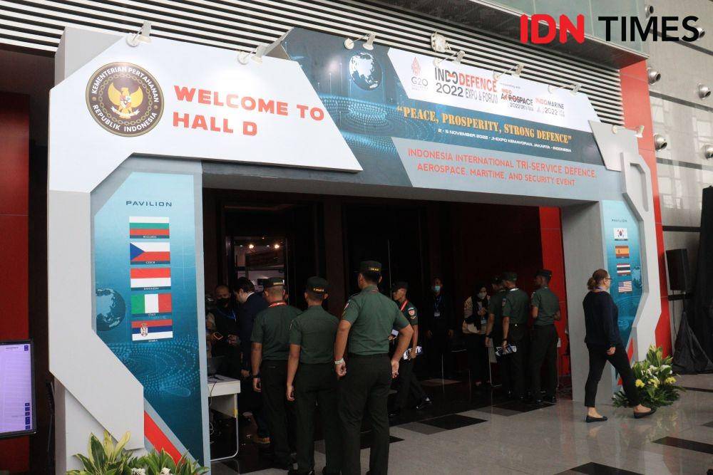 Indo Defence 2022 at Jiexpo Kemayoran (Raihan Ali/IDN TImes)