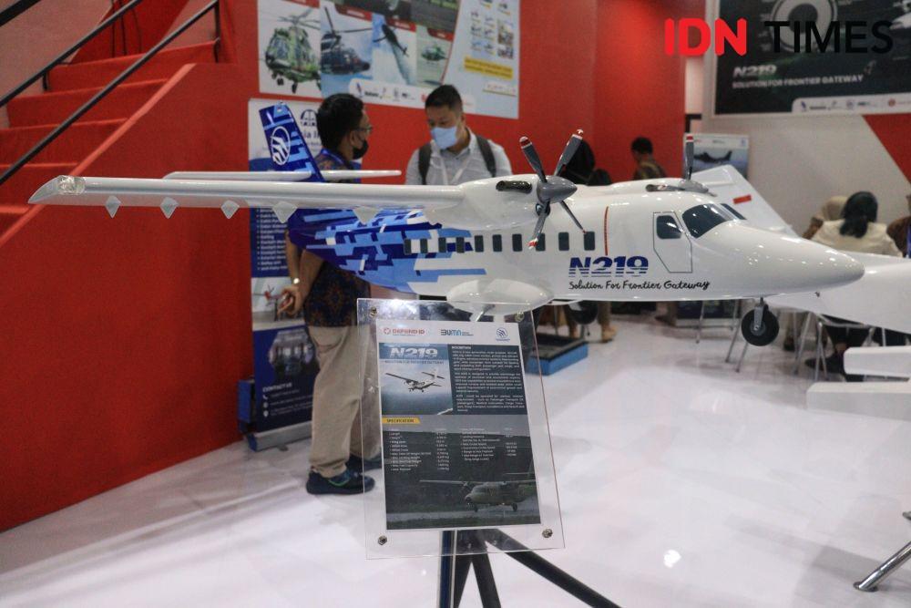 Pesawat Amphibi N219 PT Dirgantara (Raihan Ali/IDN Times)
