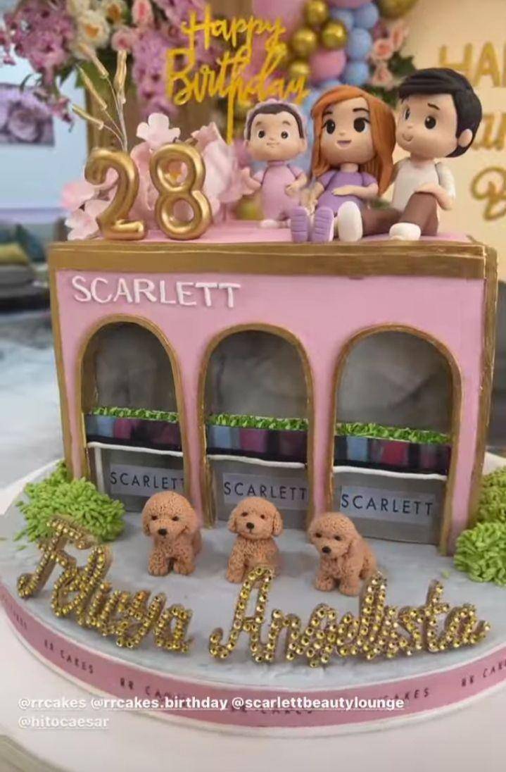 potret kejutan ultah ke-28 Felicya Angelista (instagram.com/felicyangelista_)