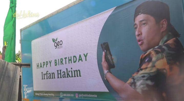 potret kejutan satu truk durian Irfan Hakim (instagram.com/deHakims)