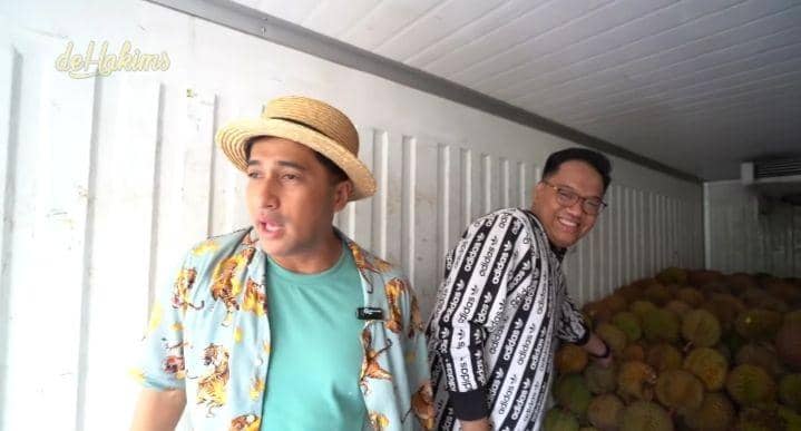 potret kejutan satu truk durian Irfan Hakim (instagram.com/deHakims)