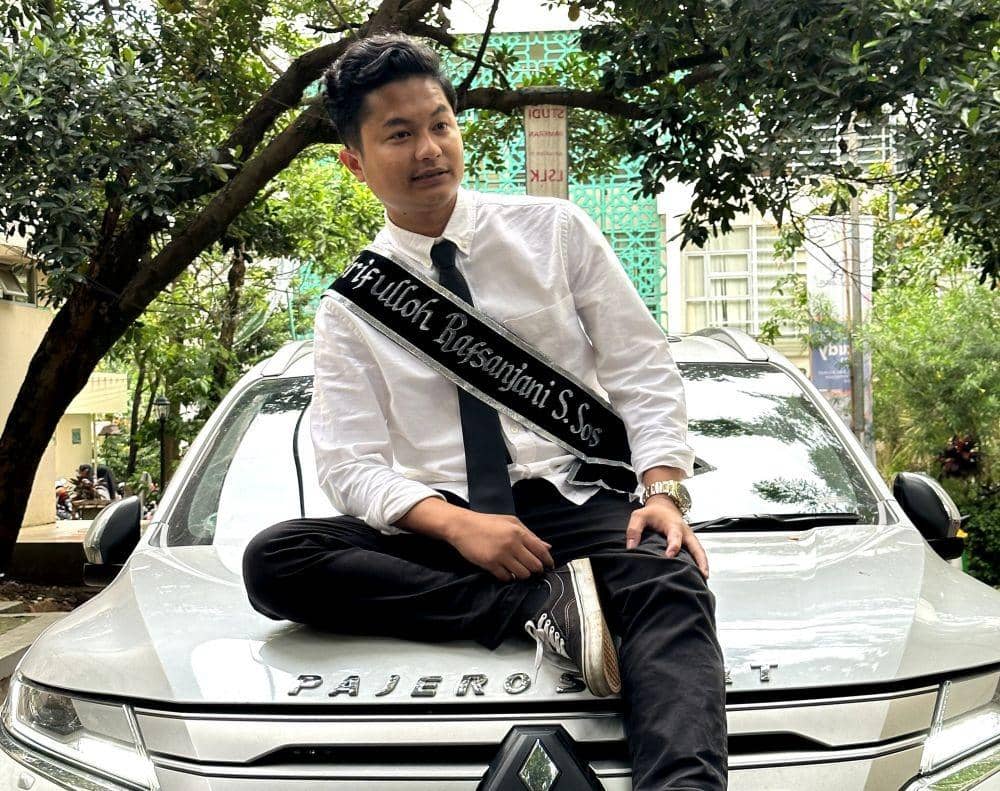 Arifulloh Rafsanjani mantan tukang ojek ya.g kini sukses jadi youtuber. Dok Istimewa