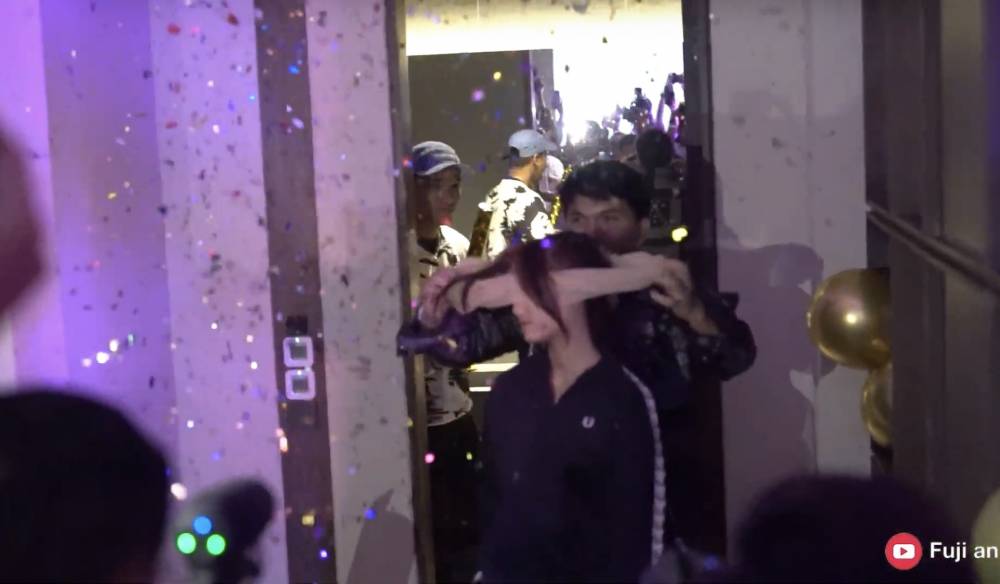 momen surprise ulang tahun Fuji (youtube.com/Fuji an)