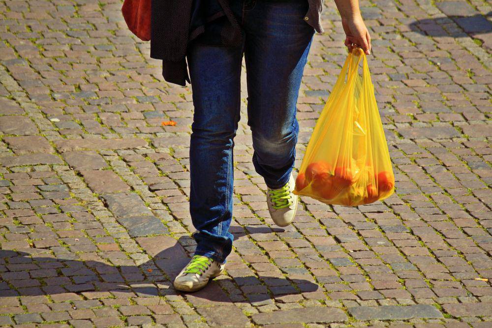 ilustrasi kantong plastik (pixabay.com/cocoparisienne)