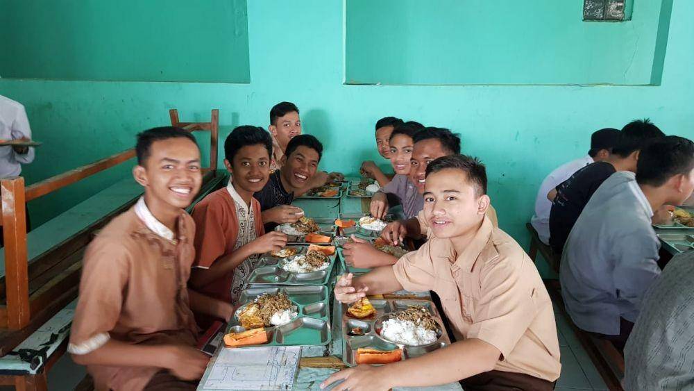 Kegiatan SLP di salah satu pesantren guna menurunkan tingkat anemia pada para santri.(Dok. Ajinomoto)