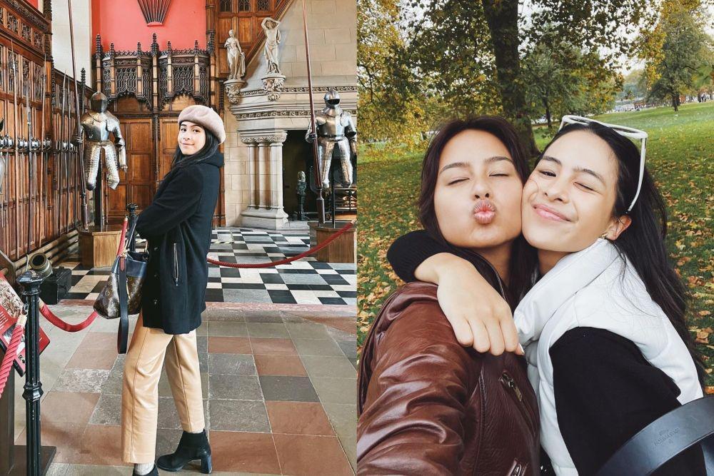10 Potret Maudy Ayunda Liburan di Eropa, Quality Time Bareng Adik