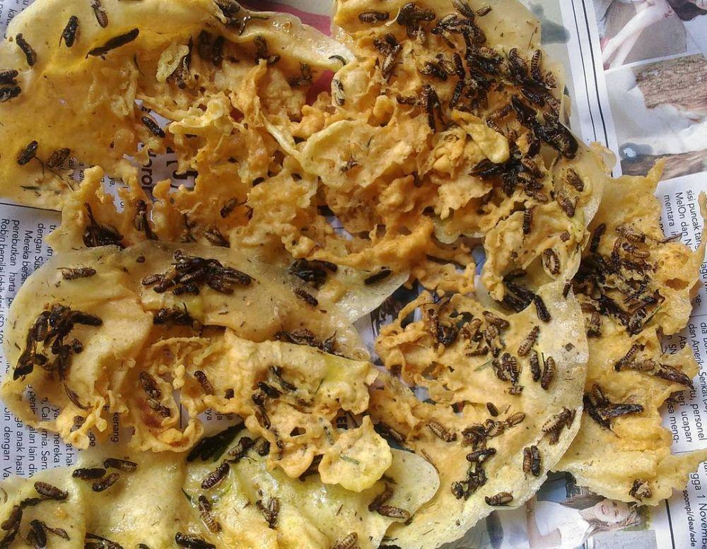 Resep Peyek Laron, Camilan Ekstrem yang Renyah dan Gurih